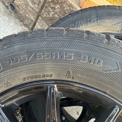 スタッドレスタイヤホイール4本セットの画像