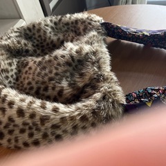 豹柄ふわふわカバン、ブランドの画像