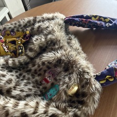 豹柄ふわふわカバン、ブランドの画像