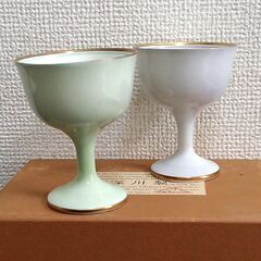 深川製磁 ペアワインカップの画像
