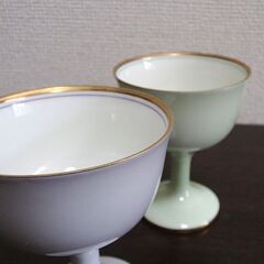 深川製磁 ペアワインカップの画像
