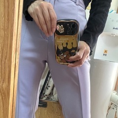 綺麗めコーデに💜の画像