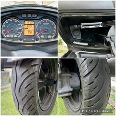 横浜発 プレゼント付 好調 スズキ バーグマン200 自賠責たっぷり令和9年1月 LEDライト ETC車載器装備 30,000kmの画像