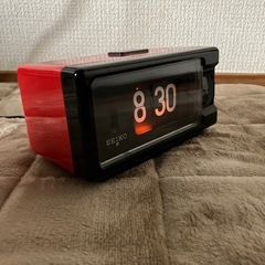 昭和レトロSEIKOパタパタ時計　置き時計 超レア、美品の画像