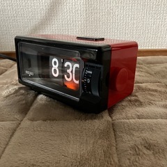 昭和レトロSEIKOパタパタ時計　置き時計 超レア、美品の画像
