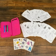 プリンセス塗り絵の画像