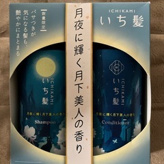 Kracie いち髪数量限定　月下美人の香りシャンプー&コンディショナー480mLの画像