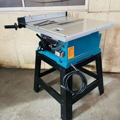 【動作品/美品】makita 255mm マルノコ盤 2703 専用スタンド付属の画像