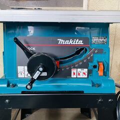【動作品/美品】makita 255mm マルノコ盤 2703 専用スタンド付属の画像