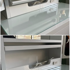 ニトリ　三面鏡➕1 コンパクトドレッサーの画像