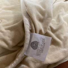 WOOLMARK 毛布　布団　敷　マルチの画像