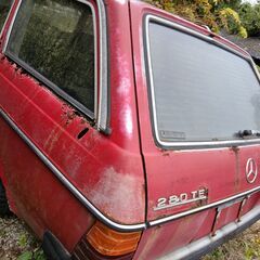 オールドｍベンツ123-280TE-ワゴンリサイクル部品取り車販売の画像