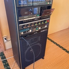 【昭和レトロ】HOME KARAOKE HK-90 カラオケデッキの画像