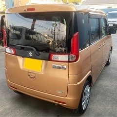 ターボ車‼️社外シートカバー★ 平成25年式★スズキ★スペーシア★社外ナビ★バックカメラ★ETC★の画像