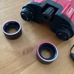 Coleman Vixen 8 M8x21 双眼鏡　レッドの画像