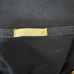 GU ポロシャツ ネイビーの画像