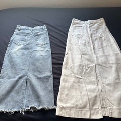 ロングスカートの画像