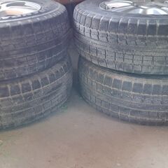 スタッドレスタイヤ、ホイールの画像