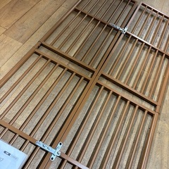 ペットゲージ 犬 猫 ドア付き ペットゲートの画像