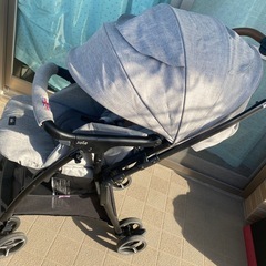 カトージ Joie 両対面式ベビーカー スマバギ・メッシュ グレーの画像