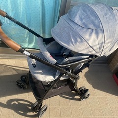 カトージ Joie 両対面式ベビーカー スマバギ・メッシュ グレーの画像
