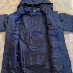 中綿ダッフルコート　紺色　男女兼用　女性L〜LL 、男性Mの画像