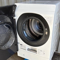 🔥🔥SHARPシャープ19年　ES-U111-TL ドラム式洗濯機ヒートポンプユニット乾燥 11/6kg 安心　分解　洗浄　済み　 設置まで対応　配達無🚚💦の画像