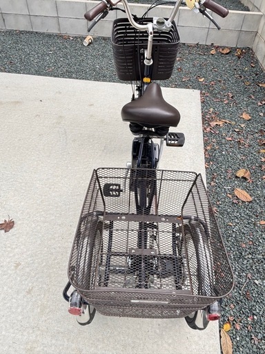 [購入者決定]パナソニック　電動三輪自転車