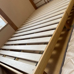 ダブルベット すのこベットの画像