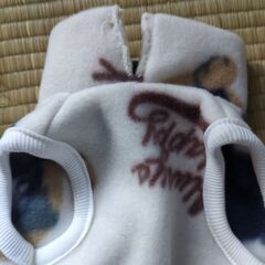 小型犬　犬服 2点セット フリースと裏ボアコート　冬物　新品　Мの画像