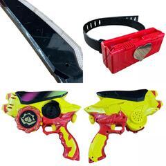 SG00001 ジャンク品 ドンブラザーズ　なりきりセット　DXザングラソード　戦隊ヒーロー　まとめ [0000000002609]の画像