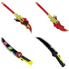 SG00001 ジャンク品 ドンブラザーズ　なりきりセット　DXザングラソード　戦隊ヒーロー　まとめ [0000000002609]の画像