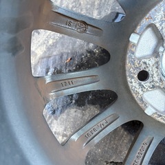 スタッドレス　205/60r16 ブリジストン vrx　18年製造　16インチ6.5J +53 114.3 ４本の画像