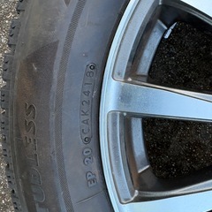 スタッドレス　205/60r16 ブリジストン vrx　18年製造　16インチ6.5J +53 114.3 ４本の画像