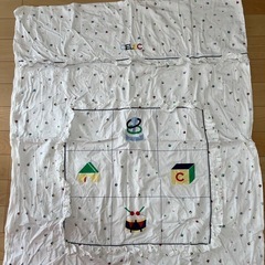 西川産業ベビー羽毛布団、DELEC肌掛け布団、布団カバーの画像