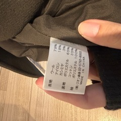 dresslave ダッフル コート カーキの画像