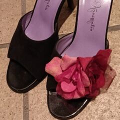 銀座かねまつミュール　22.5cm 2足セットの画像