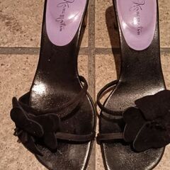 銀座かねまつミュール　22.5cm 2足セットの画像