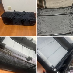 美品★KATOJI ニューヨークベビー プレイヤード お昼寝ベッドの画像