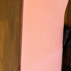 ヨガマット183×61cm 厚さ1cm　持ち運び袋付き　未使用　　の画像