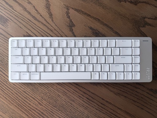 【美品】キーボード　Lofree Flow2 68 英語配列 ホワイト 静音