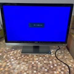(ご購入者様決定済)【ジャンク品】BENQ LED モニター 本体 EW2430V &電源ケーブルの画像