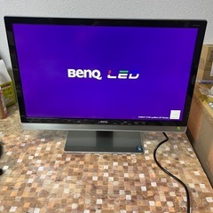 (ご購入者様決定済)【ジャンク品】BENQ LED モニター 本体 EW2430V &電源ケーブルの画像