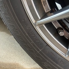 2021年製195/65R15 スタッドレス ホイール4本 ヴォクシー ノア セレナの画像