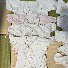 【ベビー服】短肌着 コンビ肌着 50-70 angelの画像