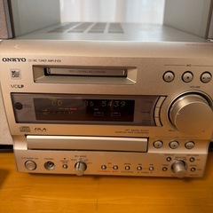 ONKYO  システムコンポ  動作確認済みの画像