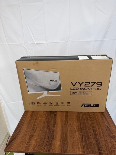未開封】ASUS エイスース VY279HE-W 27.0型 VYシリーズ IPSパネル搭載