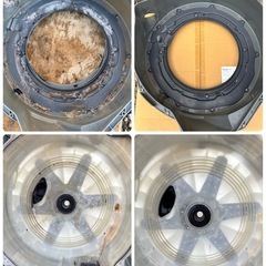 🔥🔥パナソニック　Panasonic NA-VX9900R 🔥🔥ドラム式洗濯機　ヒートポンプユニット　乾燥　11/6kg  脱水受けカバー　新品交換  安心　分解　洗浄　済み　設置まで対応　配達無料🚚💦 の画像