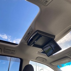 サンルーフ★高画質大型ナビ★フリップダウンモニター★Bluetooth★両側電動パワスラ★バックカメラ★ステリモ★クルコン★前後ドラレコの画像