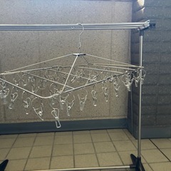 アイリスオーヤマ ステンレスピンチハンガー 洗濯ハンガー の画像